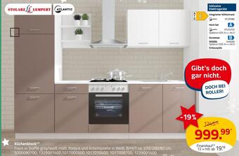 ROLLER Küchenblock Angebot