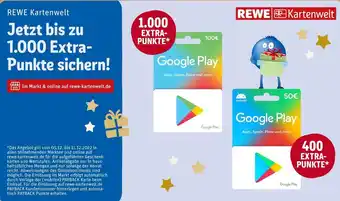 REWE Rewe kartenwelt rabattaktion Angebot