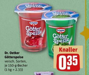 REWE Dr. oetker götterspeise Angebot