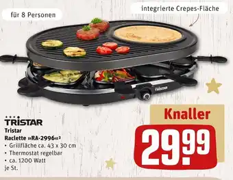 REWE Tristar raclette Angebot