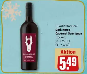 REWE Dark horse cabernet sauvignon Angebot