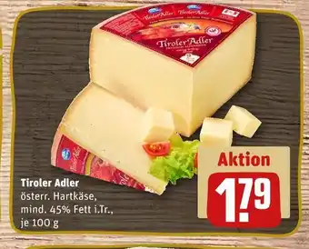 REWE Tiroler adler Angebot