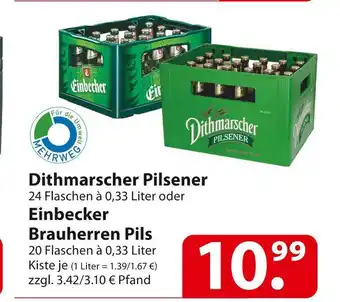 Famila Nord Ost Dithmarscher pilsener oder einbecker brauherren pils Angebot