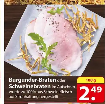 Famila Nord Ost Burgunder-braten oder schweinebraten Angebot