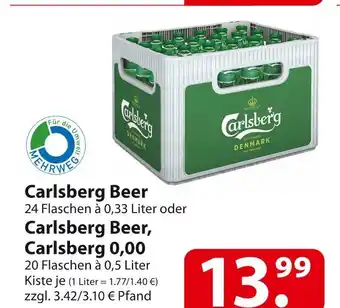 Famila Nord Ost Carlsberg beer oder carlsberg 0,00 Angebot