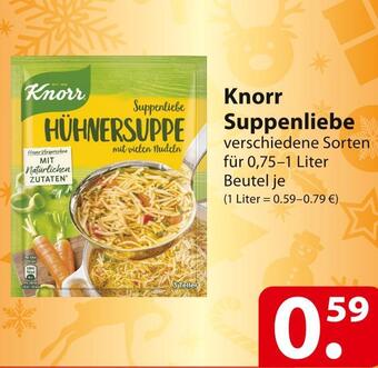 Famila Nord Ost Knorr suppenliebe Angebot