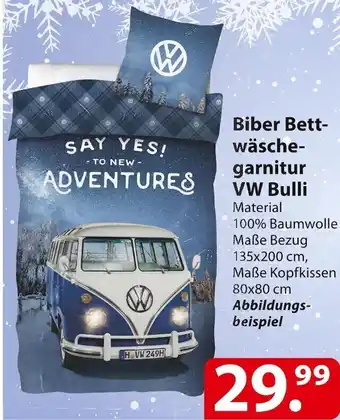 Famila Nord Ost Biber bettwäsche-garnitur vw bulli Angebot