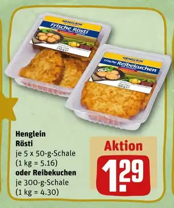 REWE Henglein rösti oder reibekuche Angebot