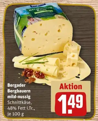 REWE Bergader bergbauern mild-nussig Angebot