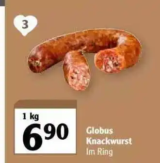 Globus Globus Knackwurst 1kg Angebot