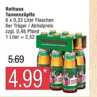 Marktkauf Rothaus tannenzäpfle Angebot