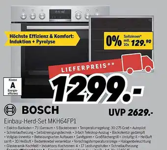 MEDIMAX Bosch einbau-herd-set mkh64fp1 Angebot