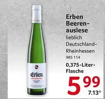 Selgros Erben beeren auslese Angebot