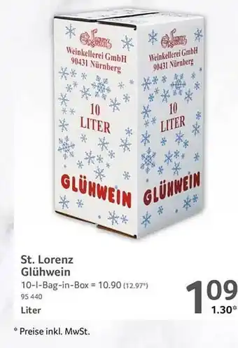 Selgros St. lorenz glühwein Angebot