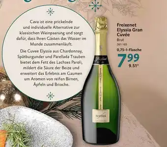 Selgros Freixenet elyssia gran cuvée Angebot