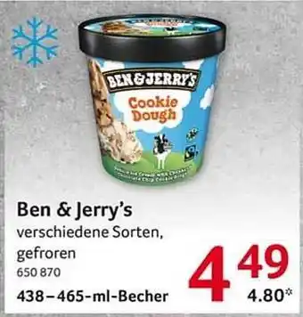 Selgros Ben & jerry's Angebot