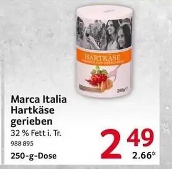 Selgros Marca italia hartkäse gerieben Angebot