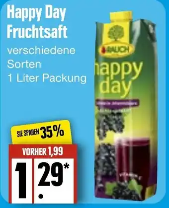 Edeka Frischemarkt Rauch Happy Day Fruchtsaft 1 Liter Packung Angebot