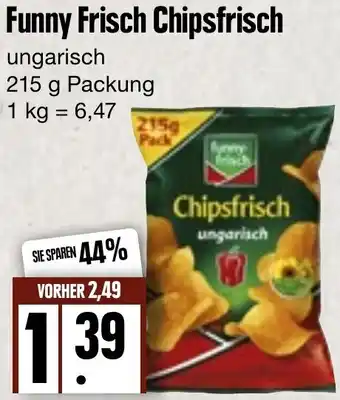 Edeka Frischemarkt Funny Frisch Chipsfrisch 215 g Packung Angebot