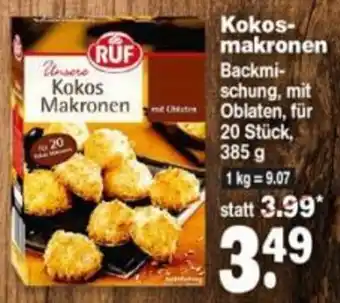 Repo Markt RUF Kokosmakronen Backmischung 385 g Angebot