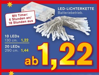 KODi LED-Lichterkette 10 LEDs Angebot