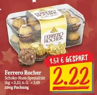 NP Discount Ferrero Rocher 200g Packung Angebot