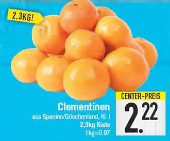 E-Center Clementinen 2,3 kg Kiste Angebot