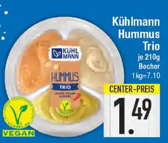 E-Center Kühlmann Hummus Trio 210 g Becher Angebot