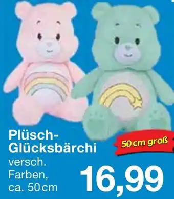 Jawoll Plüsch Glücksbärchi 50 cm groß Angebot