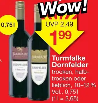 Jawoll Turmfalke Dornfelder 0,75 L Angebot