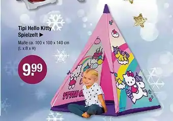 V Markt Tipi hello kitty spielzelt Angebot