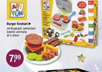 V Markt Art & fun burger knetset Angebot