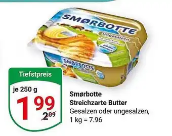 Globus Smorbotte streichzarte buttter Angebot