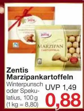 Jawoll Zentis marzipankartoffeln Angebot