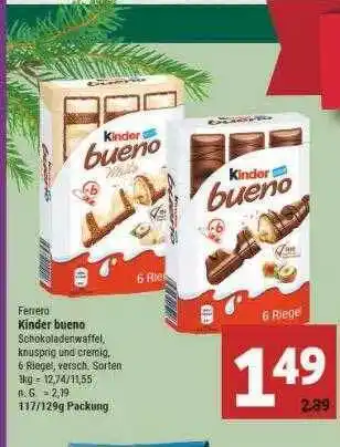 Marktkauf Kinder bueno ferrero Angebot