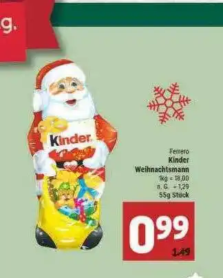 Marktkauf Kinder weihnachtsmann Angebot