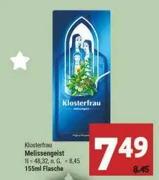 Marktkauf Klosterfrau melissengeist Angebot