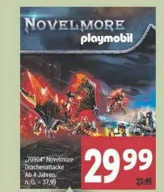 Marktkauf Novelmore playmobil 70904 drachenattacke Angebot