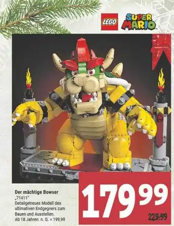 Marktkauf Lego super mario der mächtige bowser 71411 Angebot