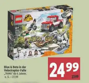 Marktkauf Blue & beta in der velociraptor-falle lego Angebot