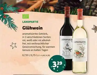 Biomarkt Landpartie glühwein Angebot