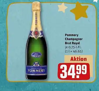 REWE Pommery champagner brut royal Angebot