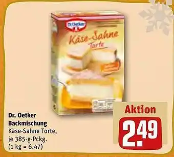 REWE Dr oetker backmischung Angebot