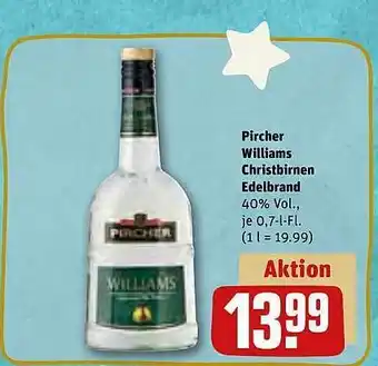 REWE Kaufpark Pircher williams christbirnen edelbrand Angebot