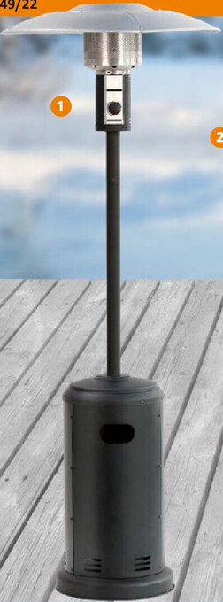 Globus Baumarkt TrendLine Terrassenstrahler ,,Calentar" Angebot