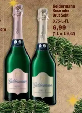 alldrink Geldermann Rosé oder Brut Sekt 0,75 L-Fl. Angebot