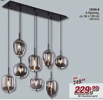 Poco Globo Pendelleuchte 8-flammig Angebot
