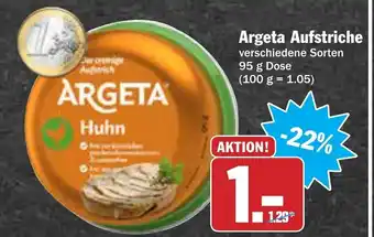 AEZ Argeta Aufstrische 95g Angebot