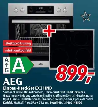 dodenhof AEG Einbau Herd Set EX31IND Angebot