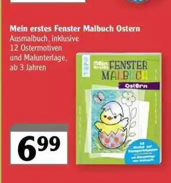 Globus Mein Erstes Fenster Malbuch Ostern Angebot